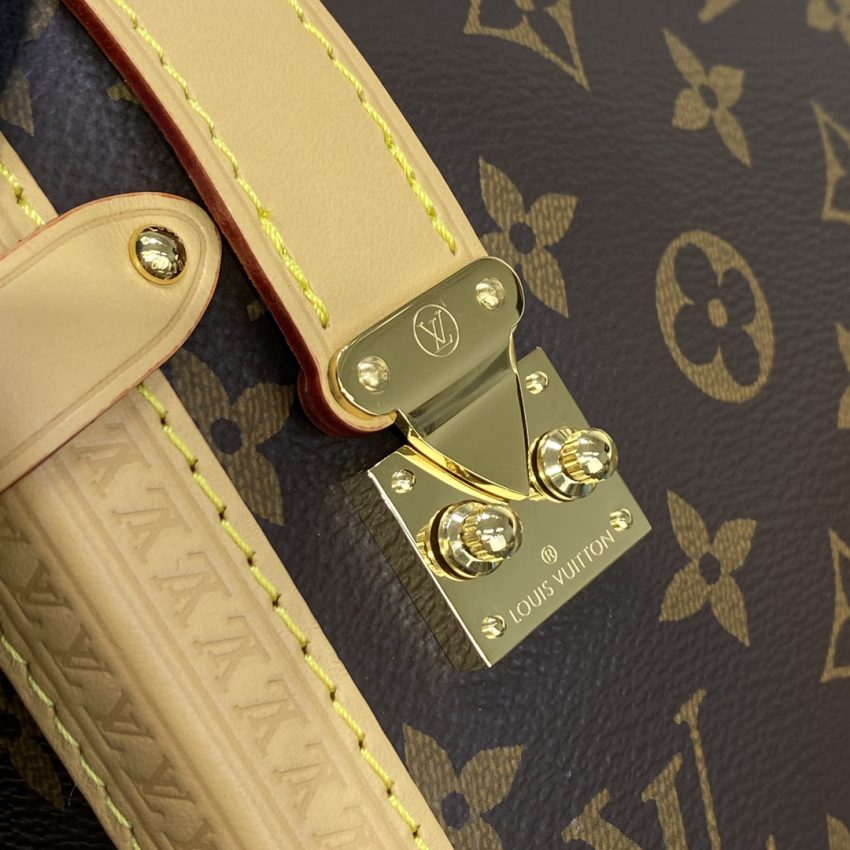 Top Quality LV Side Trunk Dark Brown