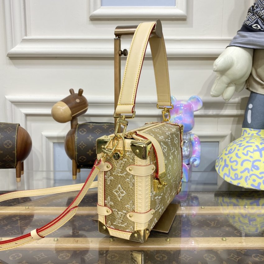Top Quality LV Side Trunk Golden