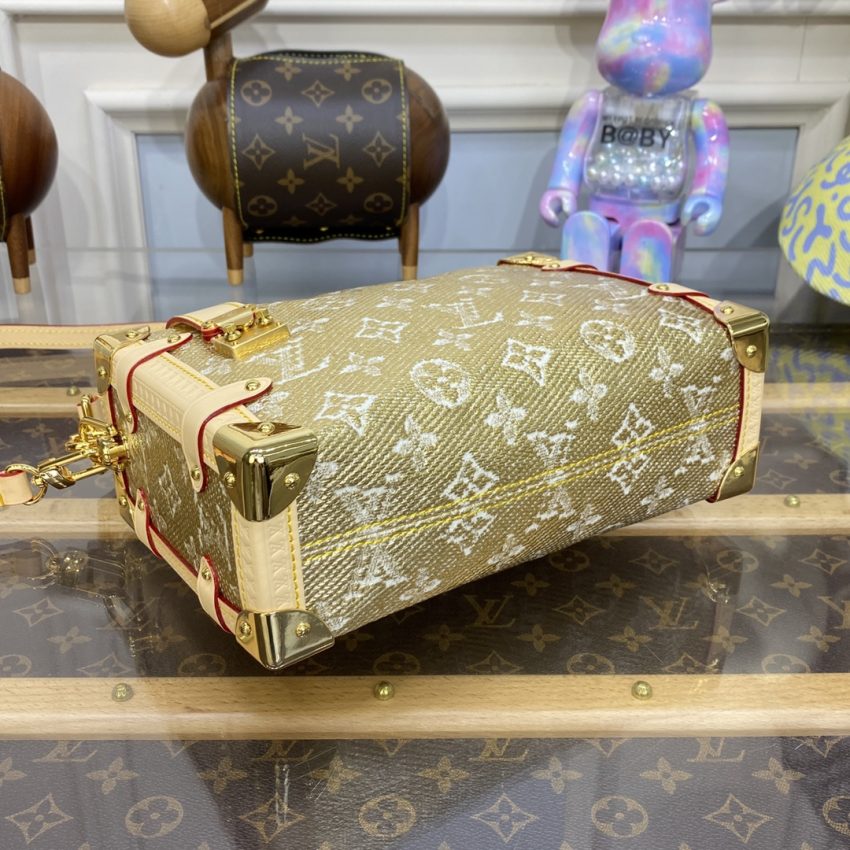 Top Quality LV Side Trunk Golden