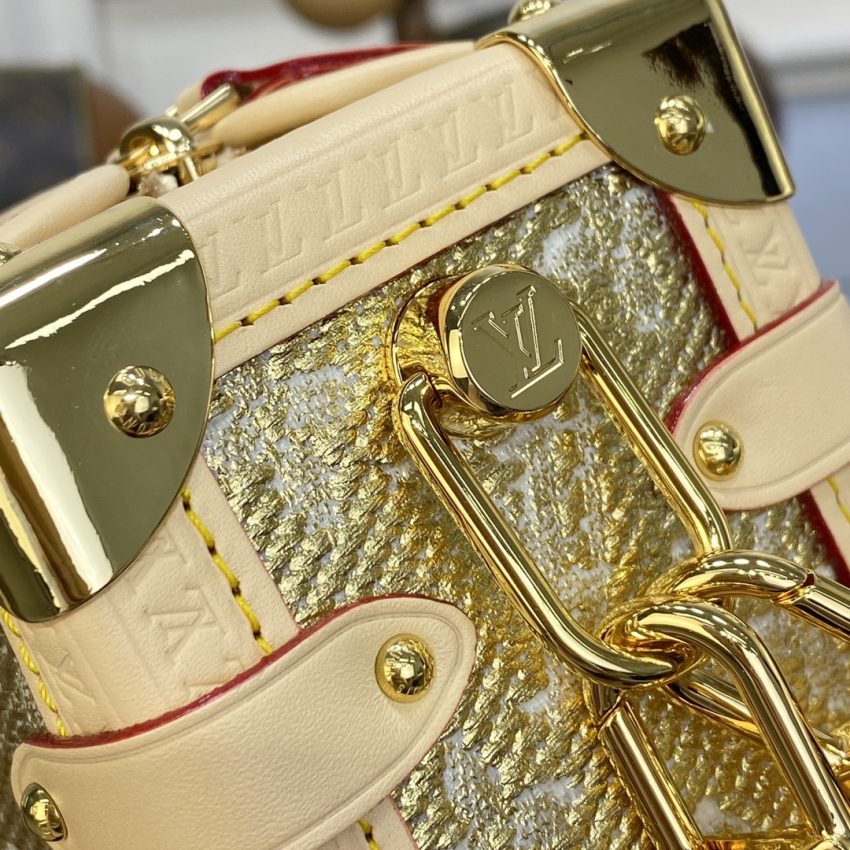 Top Quality LV Side Trunk Golden