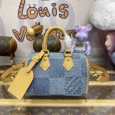 Top Quality LV Speedy 18 Denim