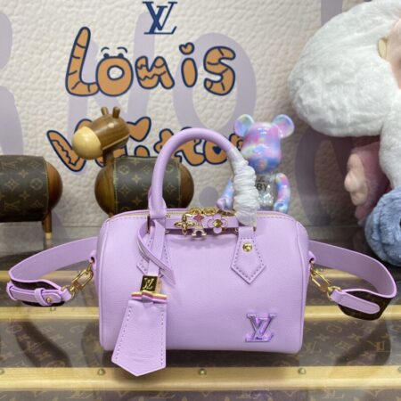 Top Quality LV Speedy 18 Purple
