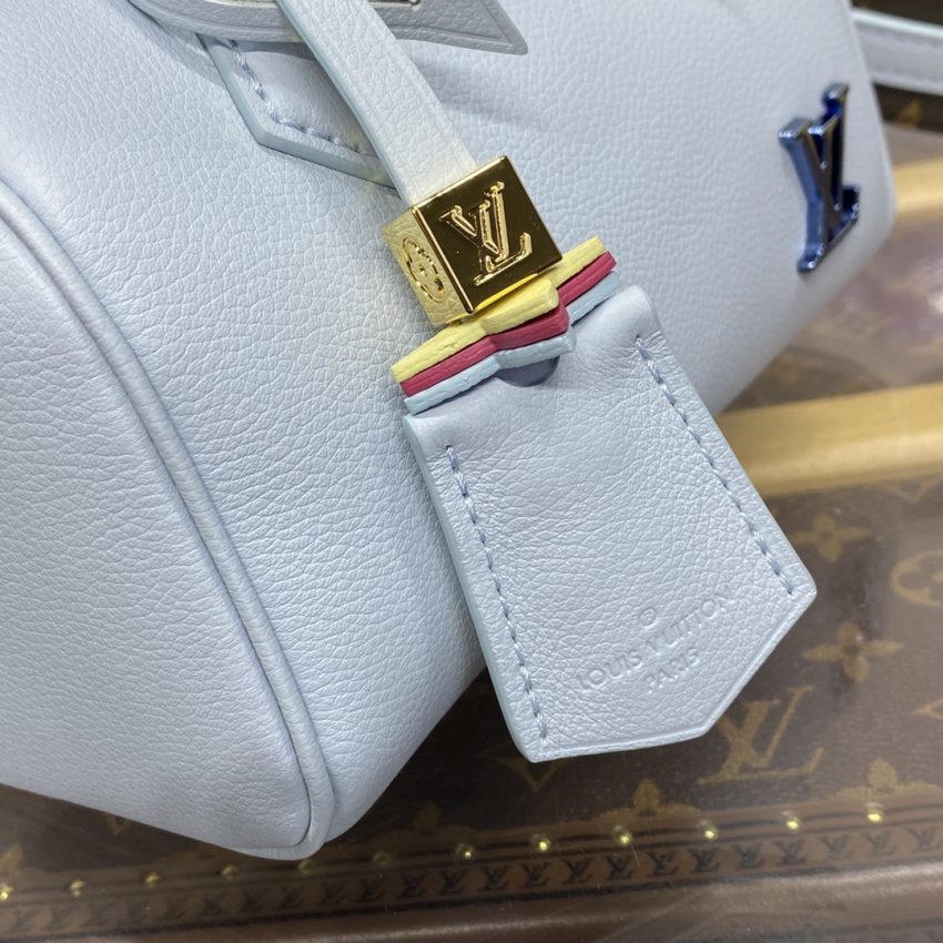 Top Quality LV Speedy 18 Sky Blue