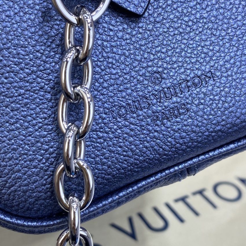 Top Quality LV Speedy Bandouliere 20 Dark Blue