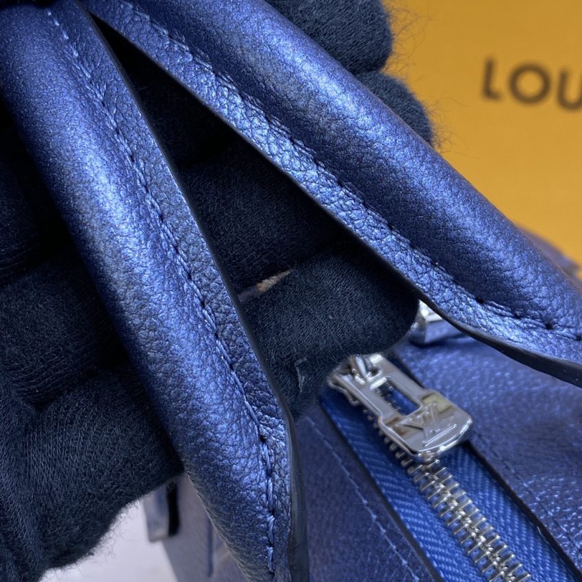 Top Quality LV Speedy Bandouliere 20 Dark Blue