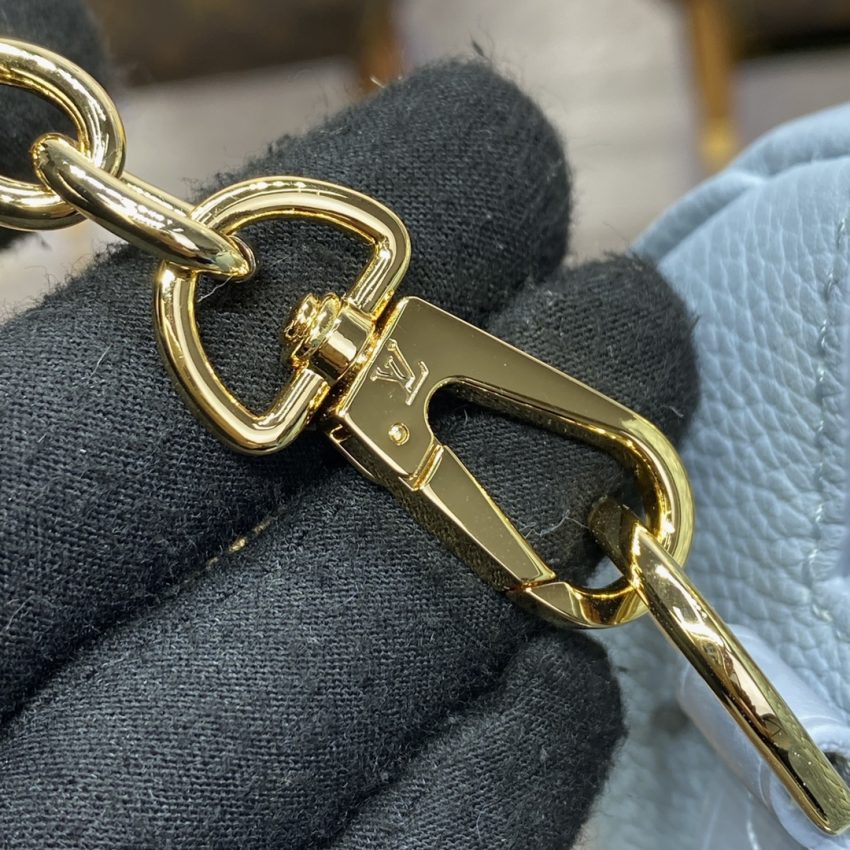 Top Quality LV Speedy Bandouliere 20 Sky Blue