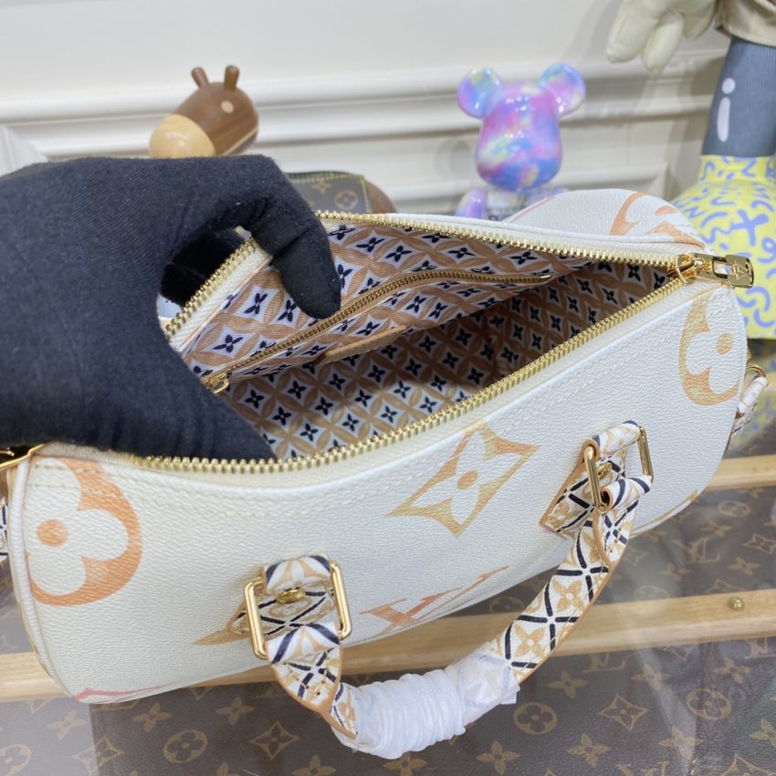 Top Quality LV Speedy Bandouliere 25 Apricot