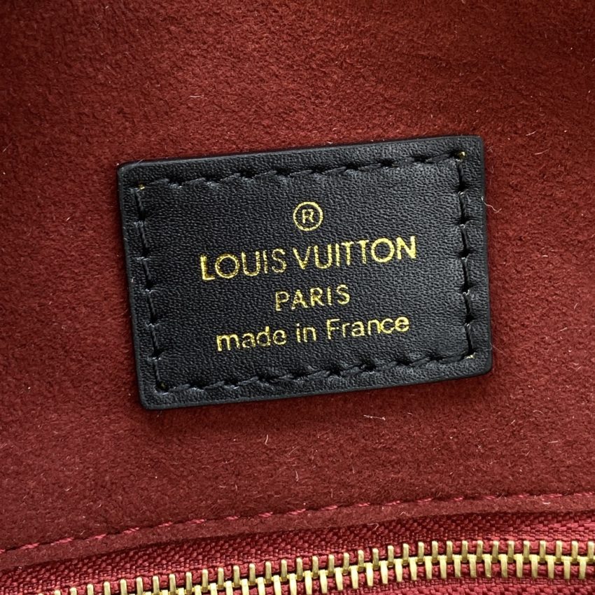 Top Quality LV Speedy Bandouliere 25 Black – Pink