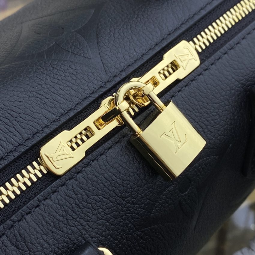 Top Quality LV Speedy Bandouliere 25 Black