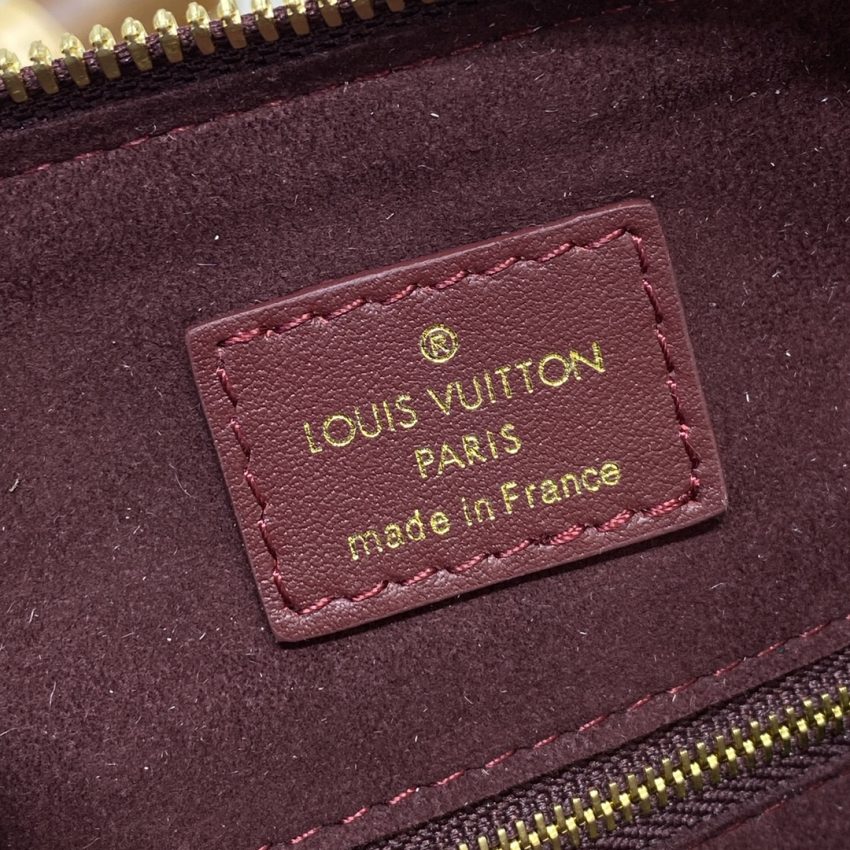 Top Quality LV Speedy Bandouliere 25 Bordeaux