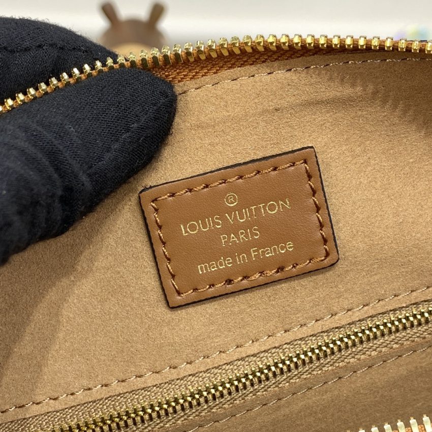 Top Quality LV Speedy Bandouliere 25 Brown