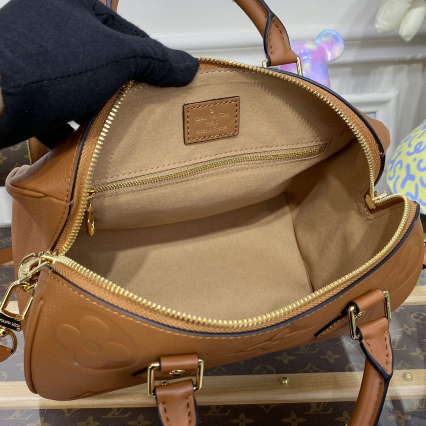 Top Quality LV Speedy Bandouliere 25 Brown