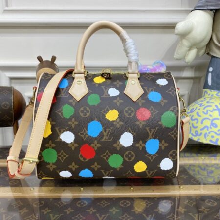 Top Quality LV Speedy Bandouliere 25 Yayoi Kusama