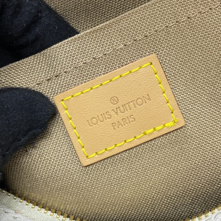 Top Quality LV Speedy Bandouliere Beige