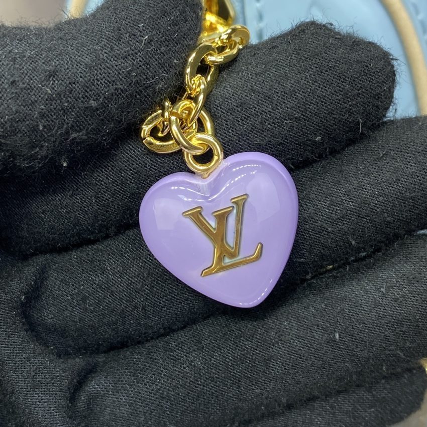 Top Quality LV Speedy Nano Blue Patent