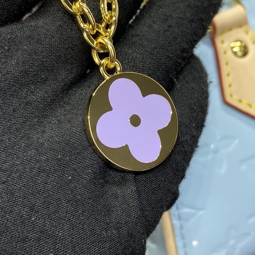 Top Quality LV Speedy Nano Blue Patent