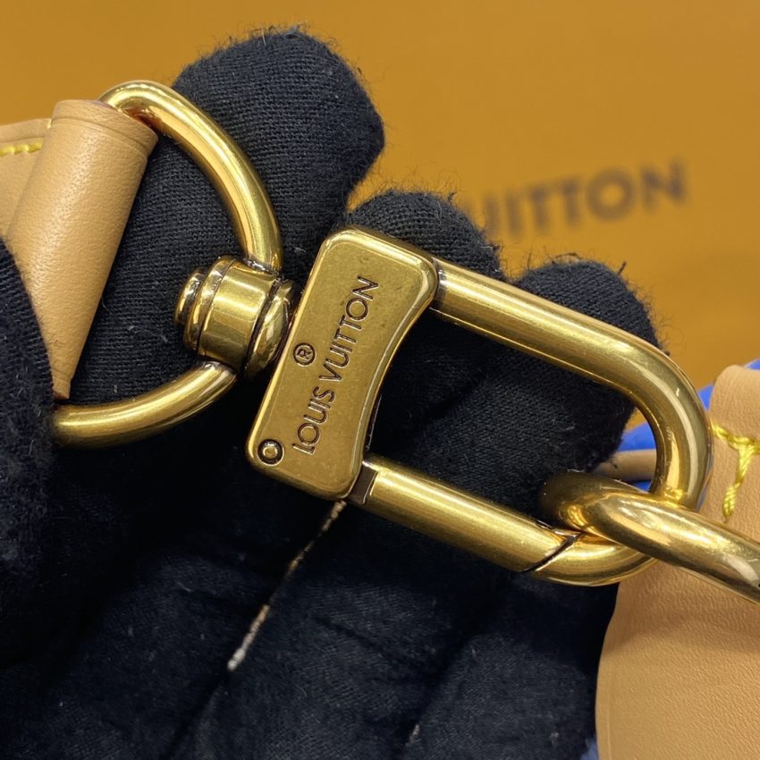 Top Quality LV Speedy P9 Bandouliere 25 Blue