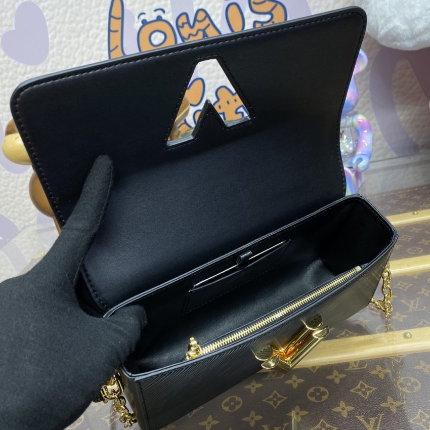 Top Quality LV Twist West Pochette Black