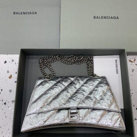 Top Quality Balenciaga Crush Large Silver