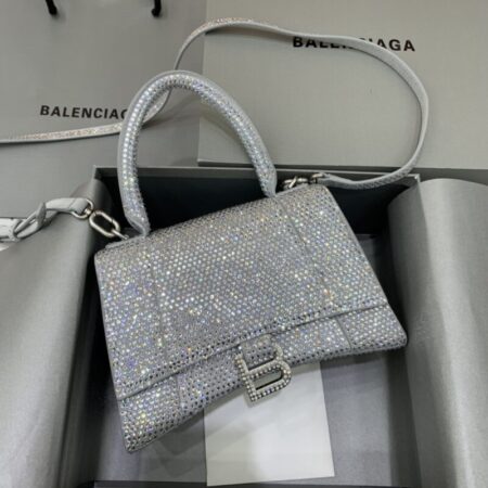 Top Quality Balenciaga Diamond Silver