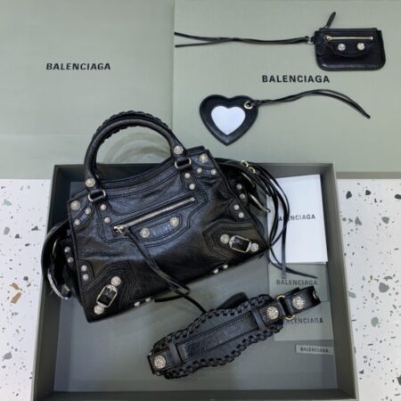 Top Quality Balenciaga Le City Black Diamond