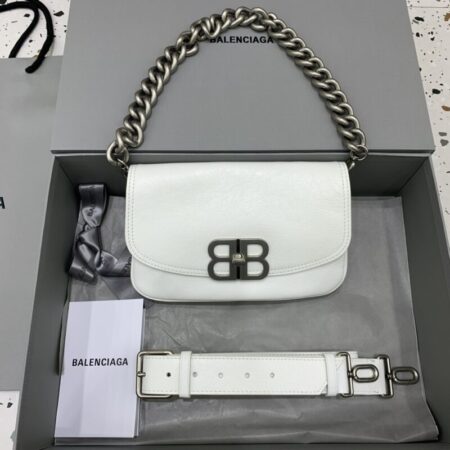Top Quality Balenciaga Small Bb White