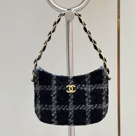 Top Quality Chanel 22k Woolen Hobo
