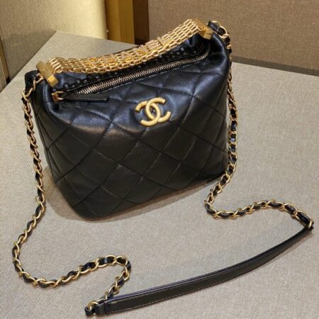 Top Quality Chanel 22s Hobo Rhinestone