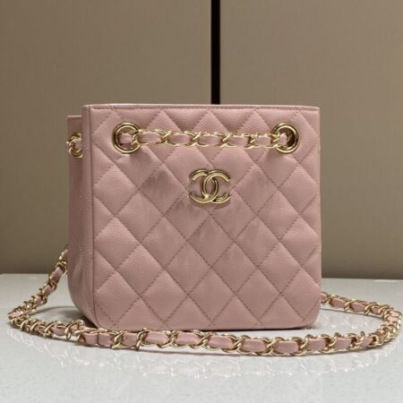 Top Quality Chanel 22S Hubo Bag Pink