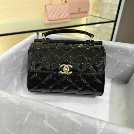 Top Quality Chanel 23 Patent Box Bag
