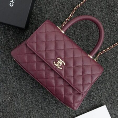Top Quality Chanel 23P Coco Burgundy