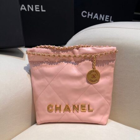 Top Quality Chanel 23s Mini Garbage Bag Pink