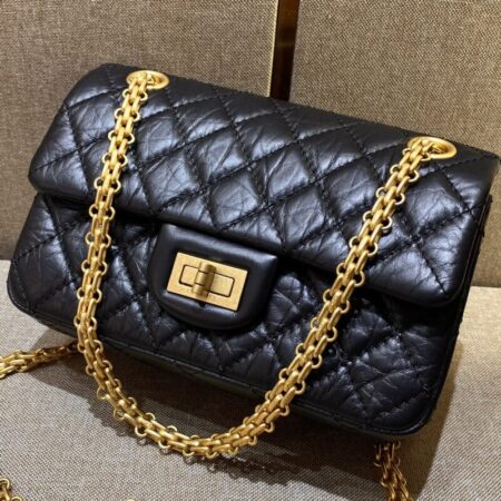 Top Quality Chanel 2.55 Mini Bag Black