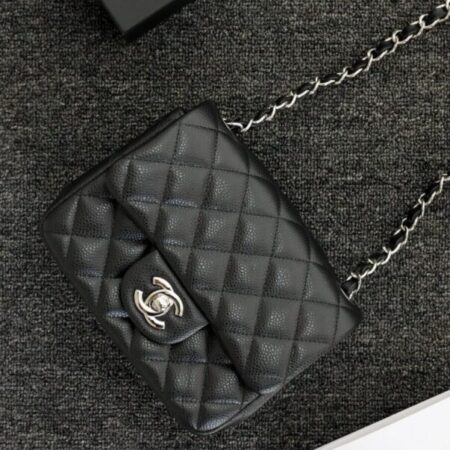 Top Quality Chanel Classic Flap 17cm Silver