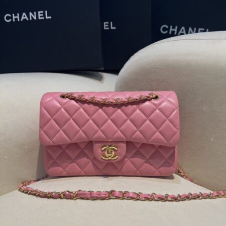 Top Quality Chanel Classic Flap 23cm Pink
