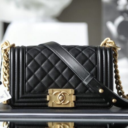 Top Quality Chanel Le Boy Black