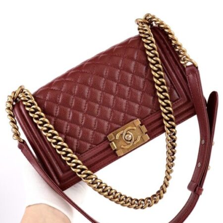 Top Quality Chanel Le Boy Red