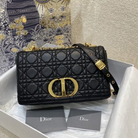 Top Quality Dior Caro Bag Black