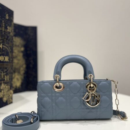 Top Quality Dior Lady D – Joy Bag Blue