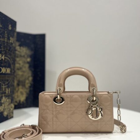 Top Quality Dior Lady D – Joy Bag Caramel Patent