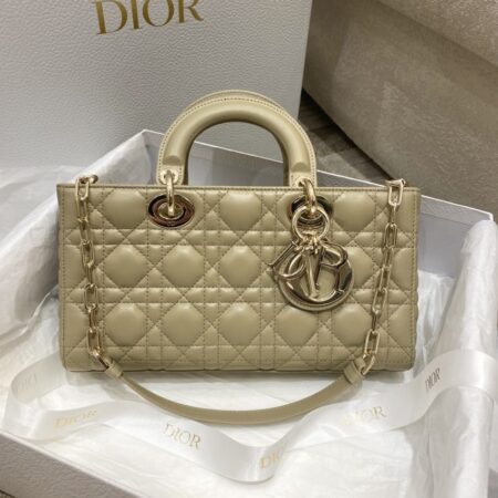 Top Quality Dior Lady D – Joy Large Bag Caramel