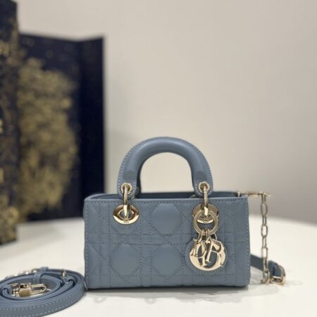 Top Quality Dior Lady D – Joy Mini Bag Blue