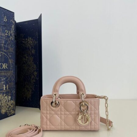 Top Quality Dior Lady D – Joy Mini Bag Pink