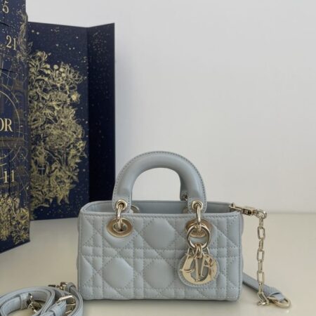 Top Quality Dior Lady D – Joy Mini Bag Sky Blue