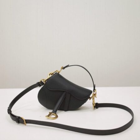 Top Quality Dior Saddle Bag Small Black