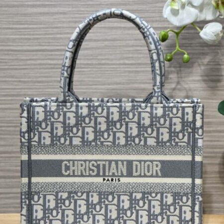 Top Quality Dior Tote Book Cd Grey