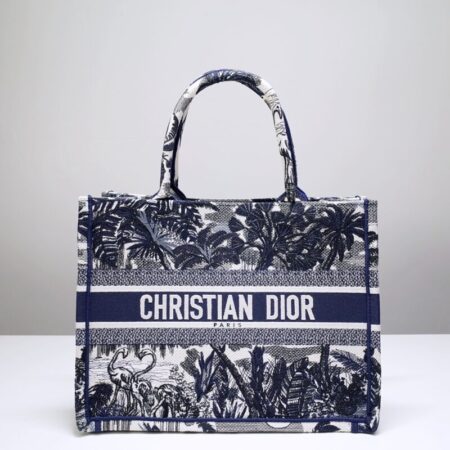 Top Quality Dior Tote Book Coconut Tree