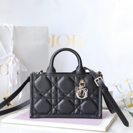 Top Quality Dior Tote Book Mini Black