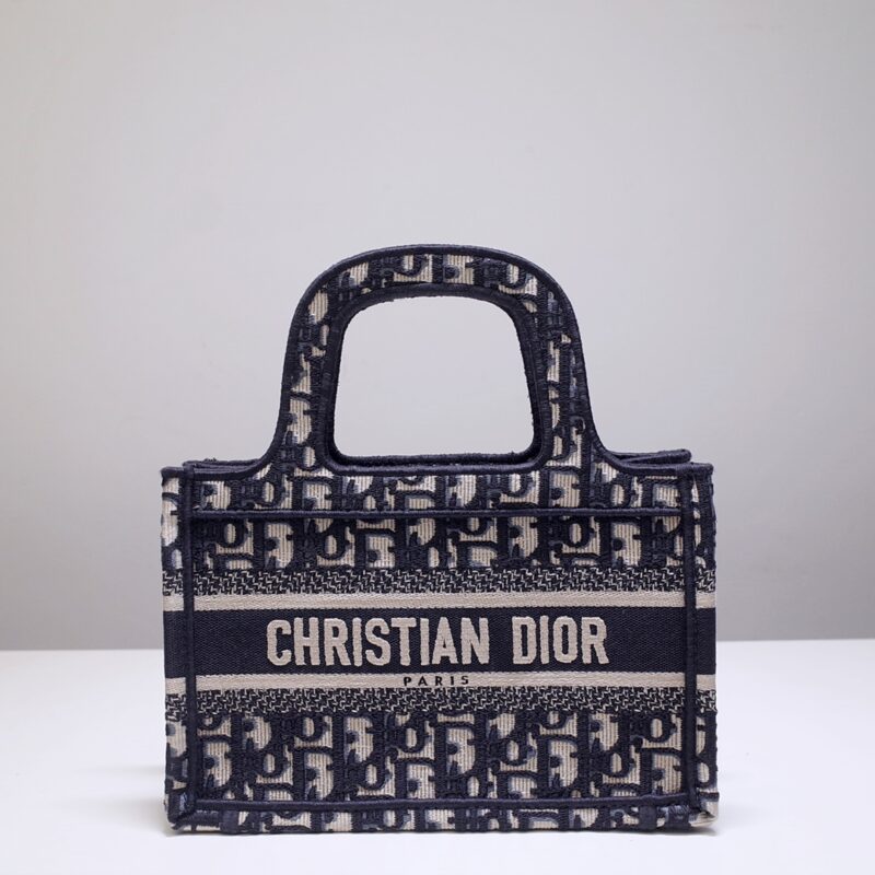 Top Quality Dior Tote Book Mini Cd Black