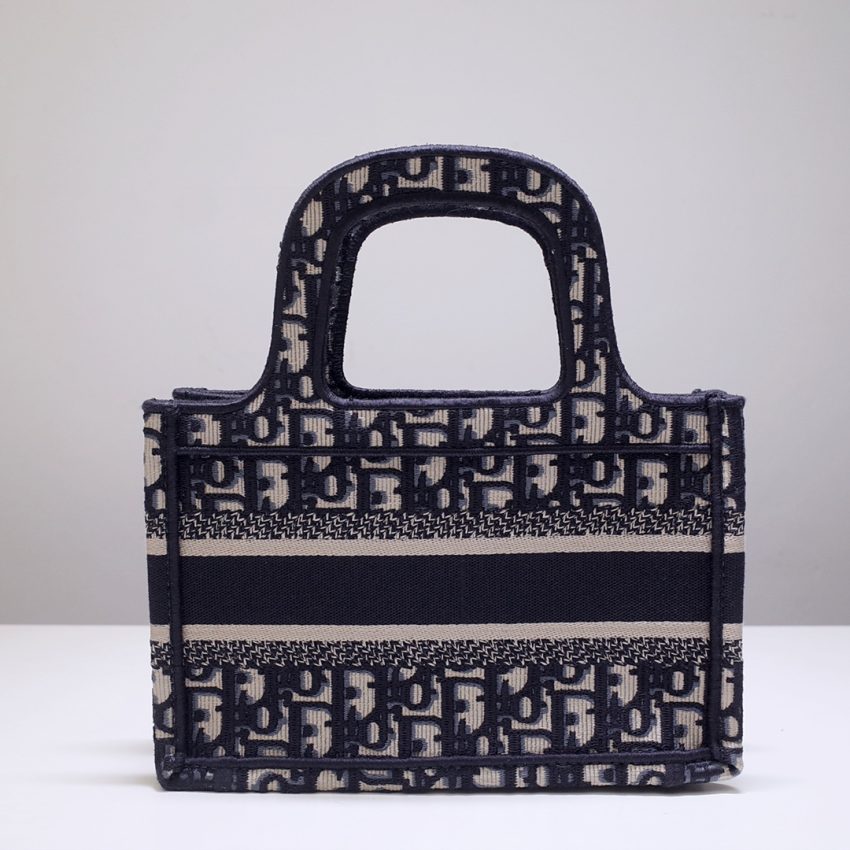 Top Quality Dior Tote Book Mini Cd Black - View 5